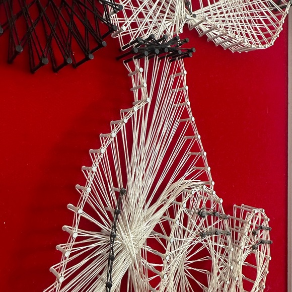 Snoopy Handmade String Art frame - Picture 7 of 8